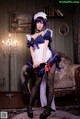 阿包也是兔娘 Cosplay 莫娜女仆